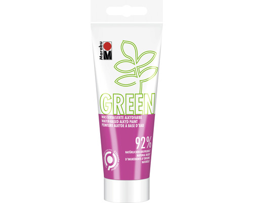 Green Series - Wasserbasierte Alkydfarbe 005 himbeere 100 ml