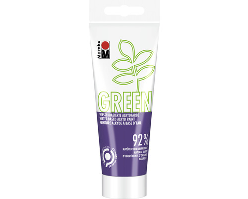 Green Series - Wasserbasierte Alkydfarbe 251 violett 100 ml