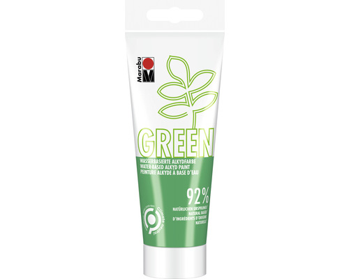 Green Series - Wasserbasierte Alkydfarbe 062 hellgrün 100 ml