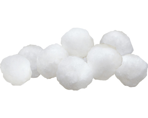 Mehrere Schneebälle gestapelt