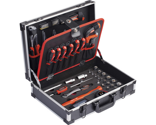 Alu-Werkzeugkoffer Meister 86tlg. | HORNBACH