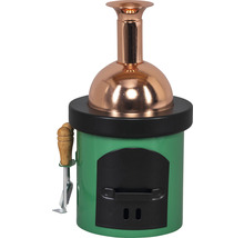 Miniatur-Ofen mit Schaufel als Räucherofen