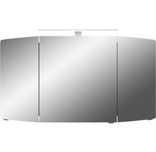 Spiegelschrank Cassca Sprint 120 x 17 x 72,3 cm weiß 3-türig LED IP 20