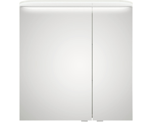 Weißer Spiegelschrank für das Badezimmer