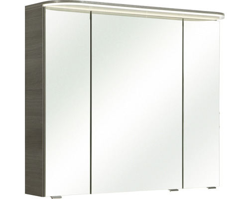 Spiegelschrank mit drei Türen und Beleuchtung