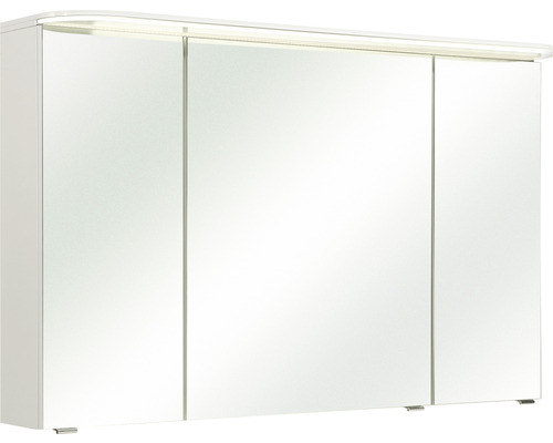 Spiegelschrank mit drei Türen und Beleuchtung