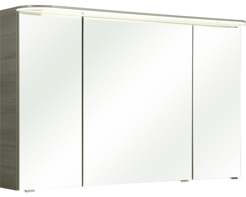 Spiegelschrank mit drei Türen und Beleuchtung