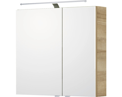 Spiegelschrank mit Beleuchtung für das Badezimmer