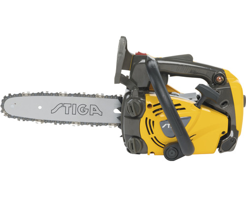 Gelbe Stiga Motorsäge