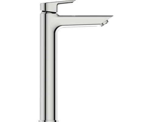 Hoher Waschtischmischer aus Metall