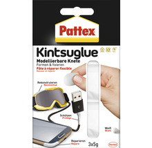 Pattex Kintsuglue Knetkleber weiß 3 x 5 g-thumb-0