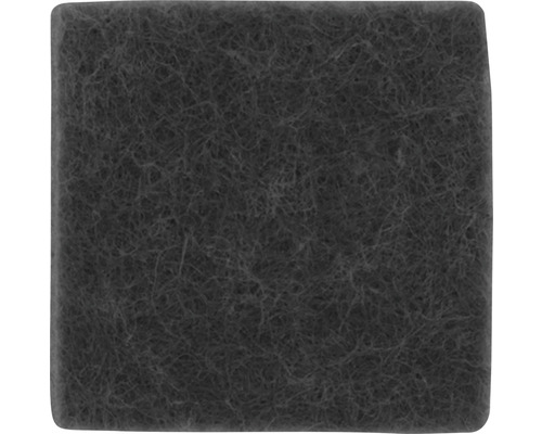 Quadratischer Filzgleiter für Möbel