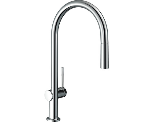 hansgrohe Küchenarmatur mit Ausziehauslauf TALIS M54 chrom 72802000