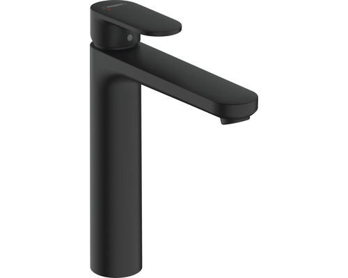 hansgrohe Waschtischarmatur mit Einhebelmischer VERNIS BLEND 190 schwarz matt ohne Ablaufventil 71582670