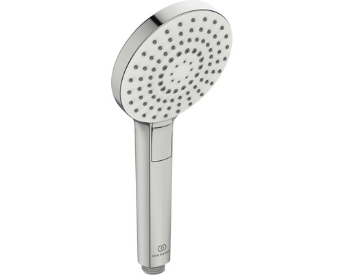 Handbrause aus Metall mit mehreren Strahlarten