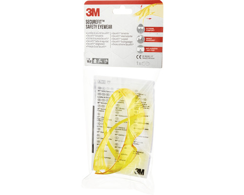 3M SecureFit Schutzbrille in Verpackung