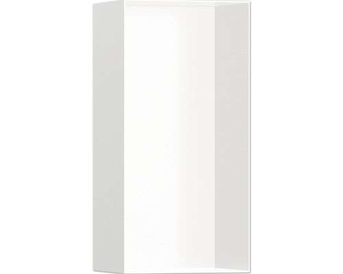 Wandnische hansgrohe XtraStoris Minimalistic 300 x 150 x 100 mm weiß matt 56070700 Weißer Hochschrank für Badezimmer