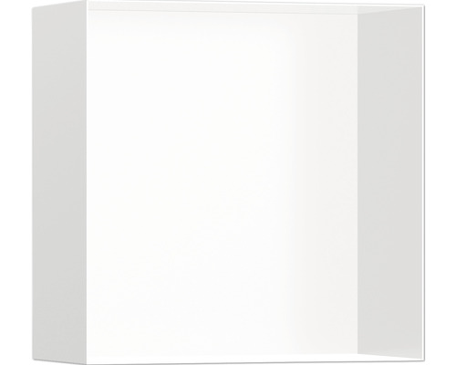 Wandnische hansgrohe XtraStoris Minimalistic 300 x 300 x 140 mm weiß matt 56079700 Möbelrahmen