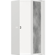 Wandnische mit befliesbarer Tür hansgrohe XtraStoris Rock 300 x 150 x 140 mm weiß matt 56088700