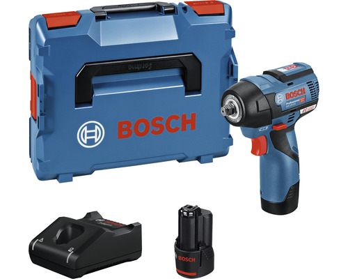 Akku-Drehschlagschrauber Bosch Professional GDR 12V-105 3/8 Zoll, inkl. 2 x Akkus (3.0Ah) und Ladegerät Akku-Drehschlagschrauber Bosch Professional GDR 12V-105 3/8 Zoll, inkl. 2 x Akkus (3.0Ah) und Ladegerät