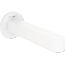 Hansgrohe Logo an einem Wandauslauf