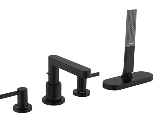 Wannenrandarmatur hansgrohe Finoris schwarz 4059625337585 Wannenrandarmatur hansgrohe Finoris schwarz 4059625337585