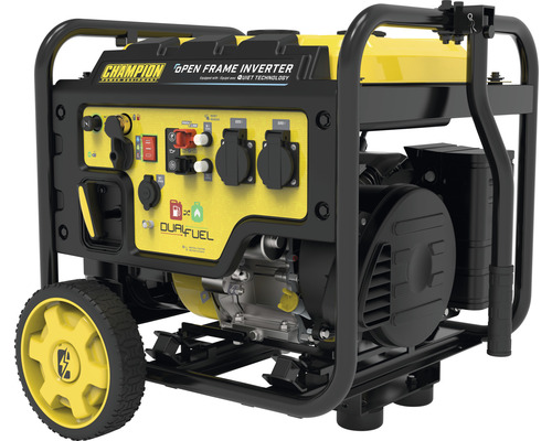 Champion Stromerzeuger mit Dual Fuel Technologie