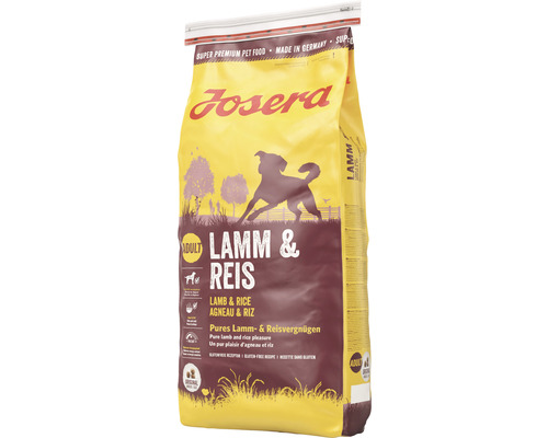 Hundefutter trocken Josera Lamm und Reis 12, 5kg getreidefrei