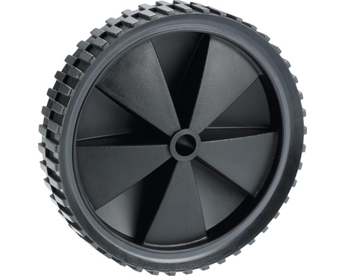 Tarrox PVC-Rad, bis 25 kg, mit Kunststofffelge und Stollenprofil, 150 x 34 x 12 mm