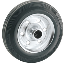Tarrox Transport-Geräte-Lenkrolle, bis 70 kg, mit Platte und Totalfeststeller, 100 x 128 x 30 mm