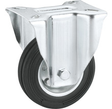 Tarrox Transport-Geräte-Bockrolle, bis 50 kg, 80 x 107 x 25 mm