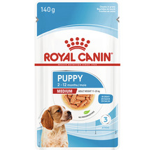 Royal Canin Welpenfutter für mittelgroße Hunde von 2 bis 12 Monaten, 140 Gramm
