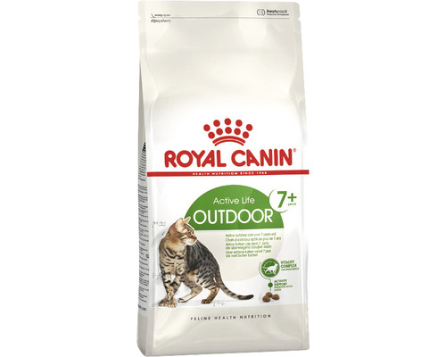 Royal Canin Outdoor 7+ Katzenfutter für aktive Freigänger ab 7 Jahren