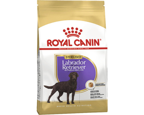 Hundefutter trocken Royal Canin Labrador Sterilised 12 kg Royal Canin Labrador Retriever sterilisiertes Hundefutter