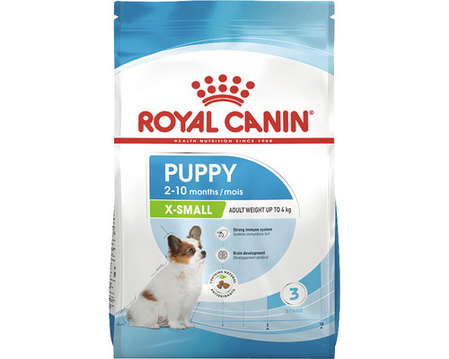 Hundefutter trocken ROYAL CANIN X-Small Puppy Trockenfutter für Welpen sehr kleine Hunderassen 1,5 kg