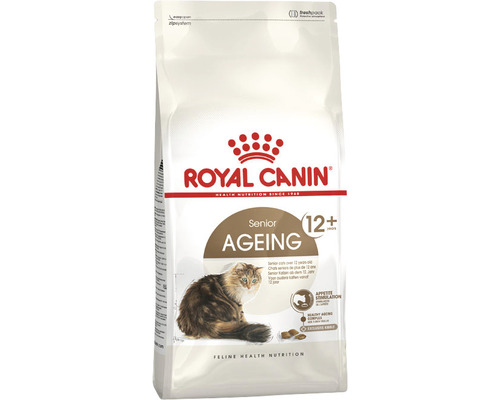 Katzenfutter trocken, ROYAL CANIN Ageing +12, 4 kg Royal Canin Senior Ageing 12 plus Katzenfutter