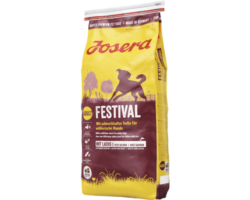 Hundefutter trocken Josera Festival Dog 900 g mit schmackhafter Soße für wählerische Hunde