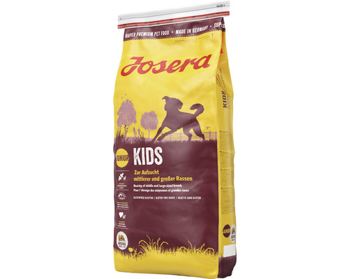 Hundefutter trocken Josera Kids Dog 900 g zur Aufzucht mittlerer und großer Rassen