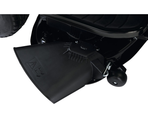 Aufsitzmäher Auswurfkanal Detailansicht