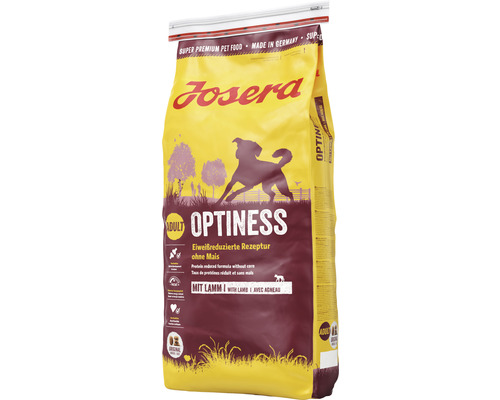 Hundefutter trocken Josera Optiness 12,5 kg Eiweißreduzierte Rezeptur ohne Mais