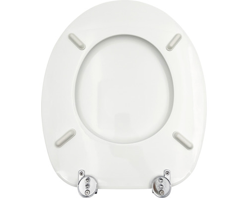 Toilettendeckel aus Kunststoff mit Befestigung