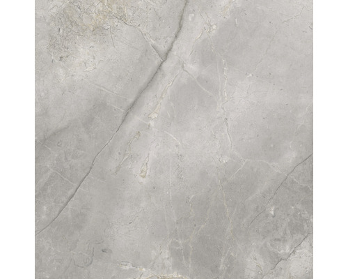 Graue Keramikfliese mit Marmorstruktur