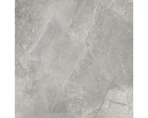 Graue Bodenfliese mit Marmorstruktur