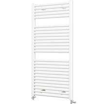 SCHULTE Badheizkörper München 1215x500 mm weiß Anschluss Beidseitig unten