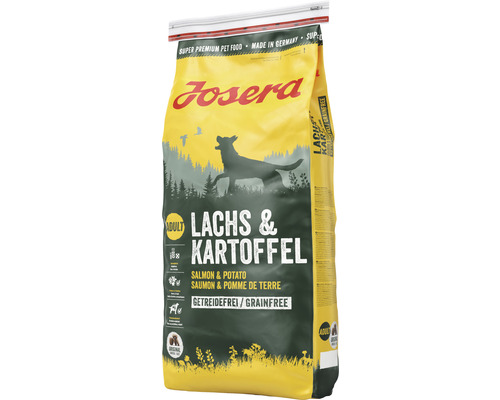 Hundefutter trocken Josera Lachs und Kartoffel 12,5 kg getreidefrei