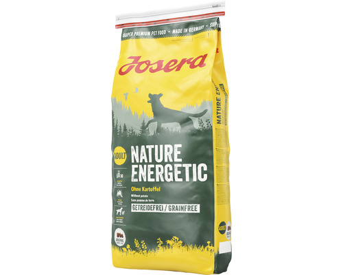 Hundefutter trocken Josera Nat Energetic Dog 900 g ohne Kartoffel, getreidefrei