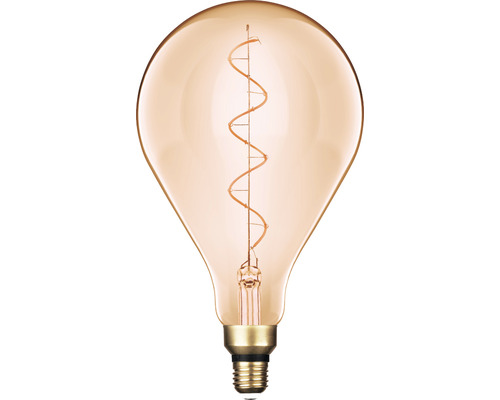 FLAIR LED Lampe PS160 amber E27/4W(24W) 245 lm 1800 K warmweiß