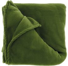 Decke Plaid Claudi Pesto grün 150 x 200 cm