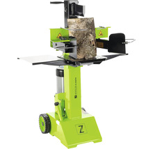 Holzspalter mit Holzstück