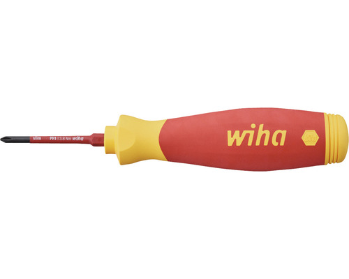 Wiha Schraubendreher mit Schlitzklinge und ergonomischem Griff